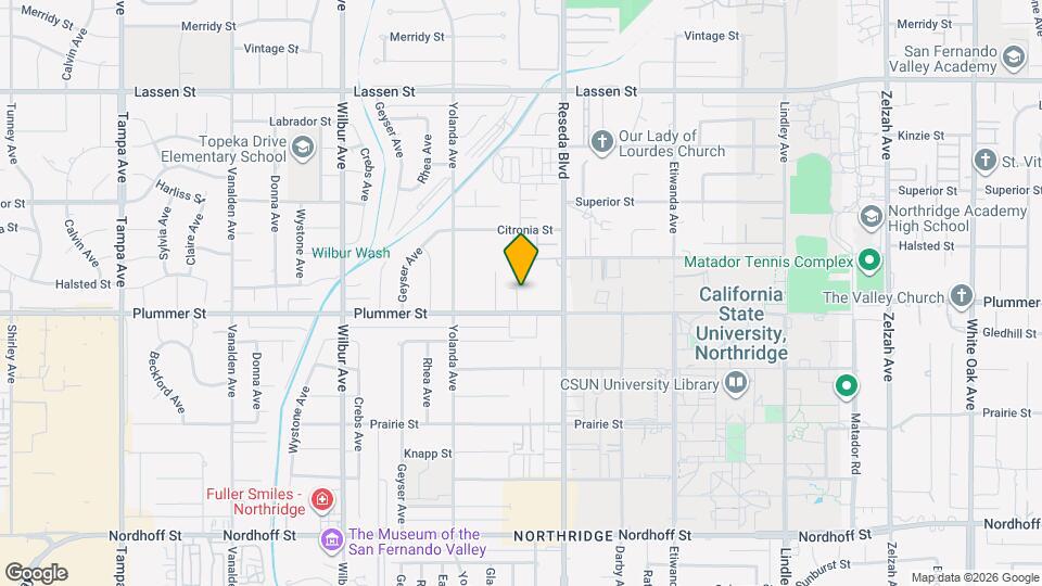 Northridge Fontana Apartments Mapa y Detalles de la Ubicación