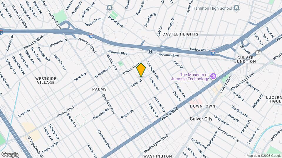 10203 Tabor St Map and Location Details