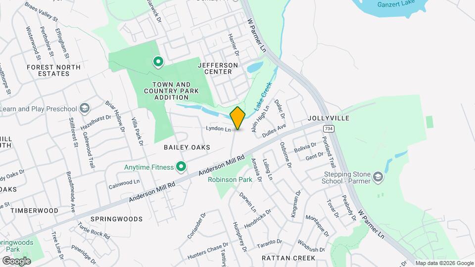 13405 Saddlebrook Trail, Unit #B Mapa y Detalles de la Ubicación