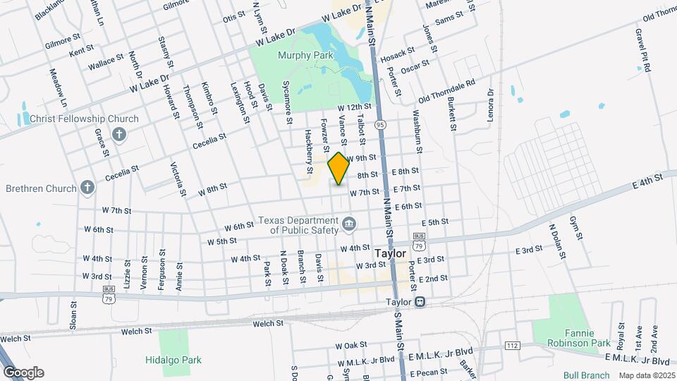 314 W 7th St Mapa y Detalles de la Ubicación