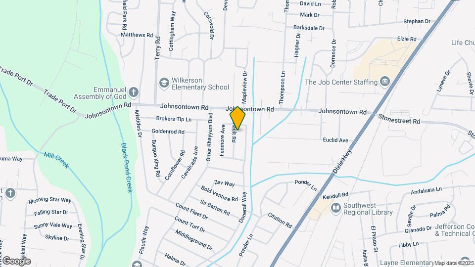 9233 Chenault Rd Map and Location Details