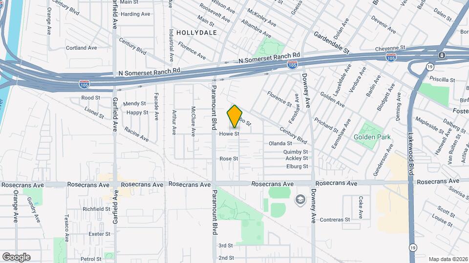 8051 Howe St, Unit Back ADU with open yard Mapa y Detalles de la Ubicación