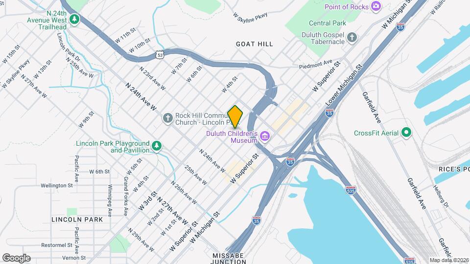 2208 W 2nd St Map and Location Details