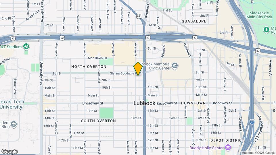 1710 9th St Map and Location Details