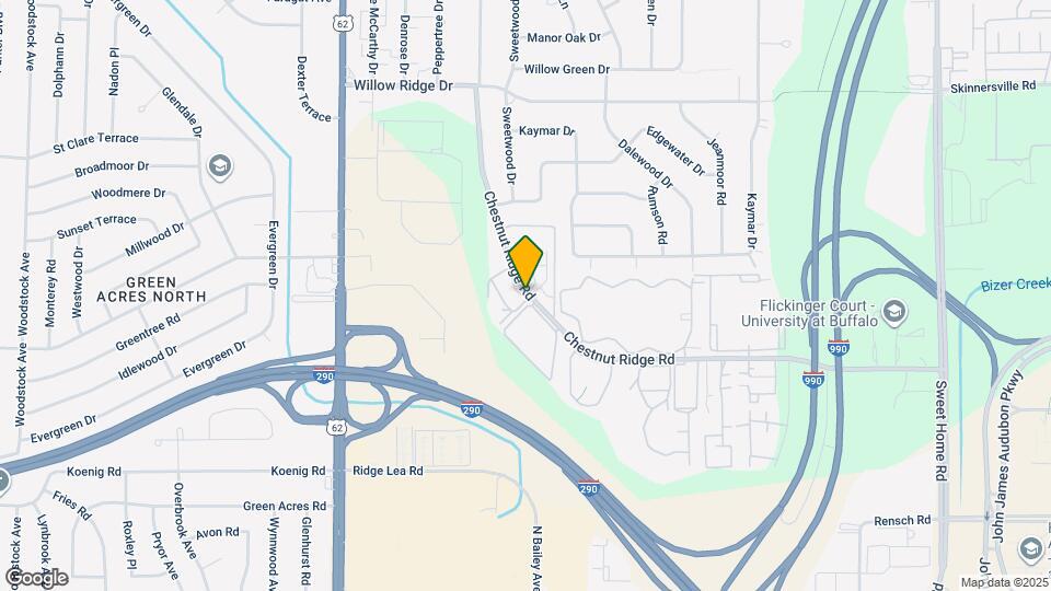 4309 Chestnut Ridge Rd Map and Location Details
