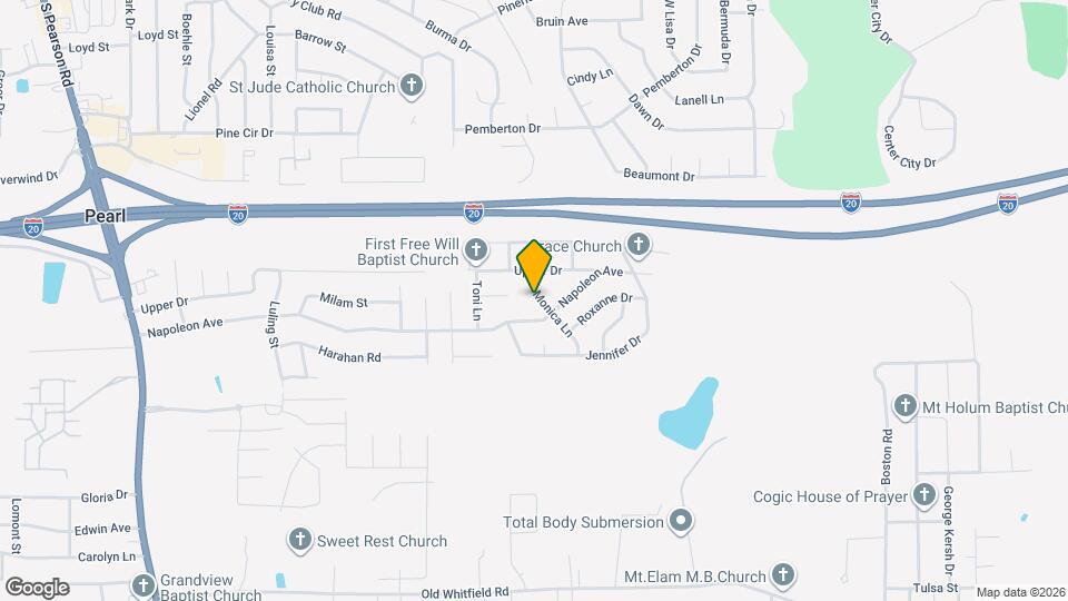 421 Monica Ln Mapa y Detalles de la Ubicación