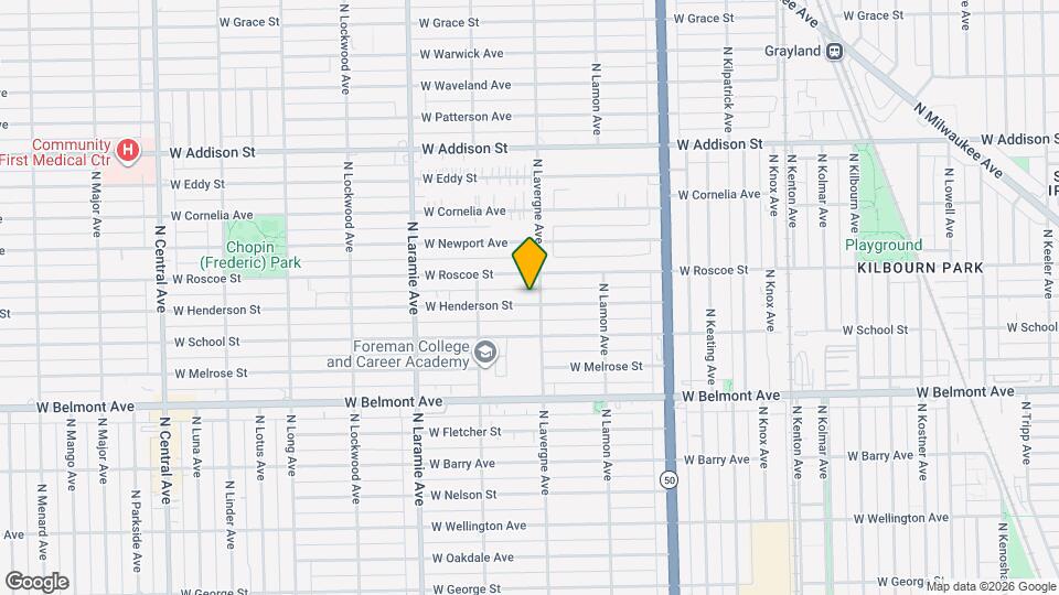 5008 W Henderson St, Unit 2 Map and Location Details