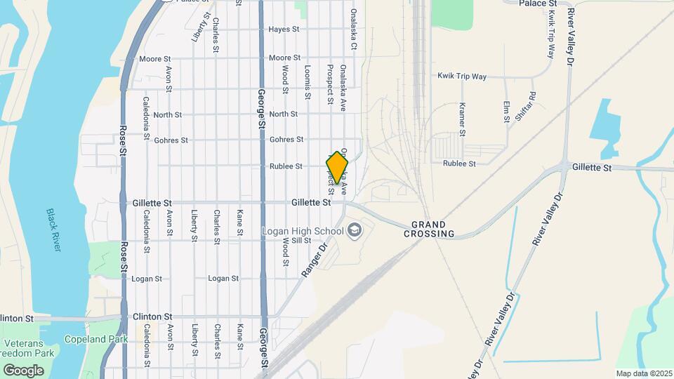 1616 Prospect St-Unit -Upper Map and Location Details