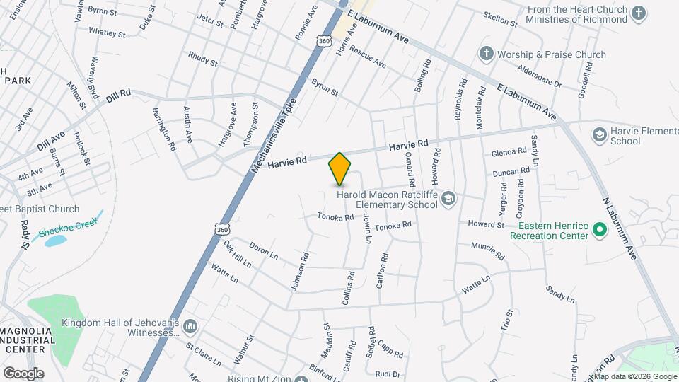 3312 Gaulding Ln Map and Location Details