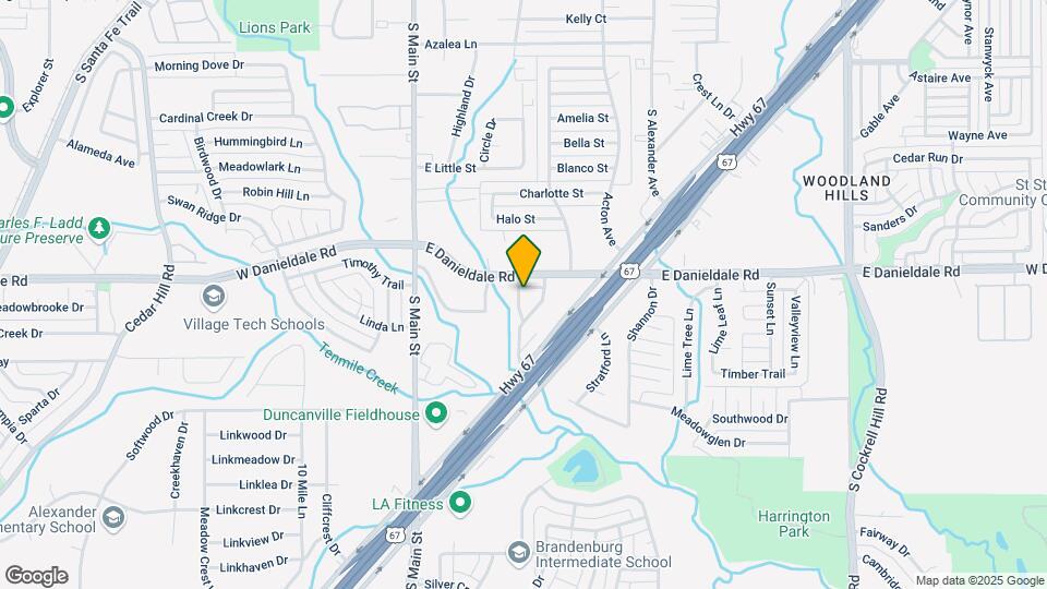 402 Dawn Dr Map and Location Details