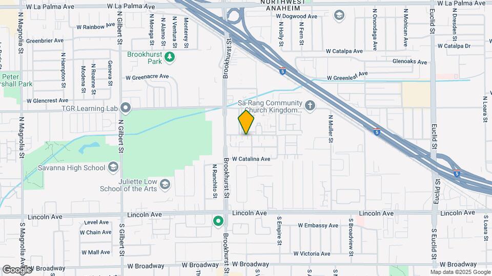 2152 W Alameda Ave Mapa y Detalles de la Ubicación