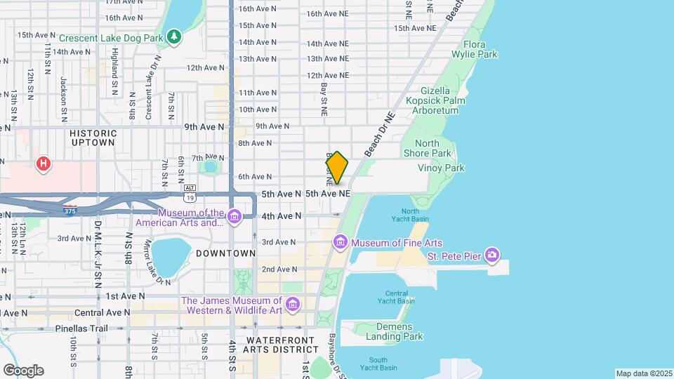 225 5th Ave NE Map and Location Details