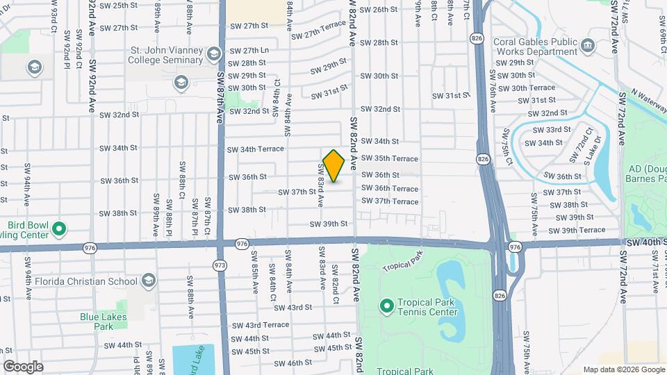 8241 SW 37th St Map and Location Details
