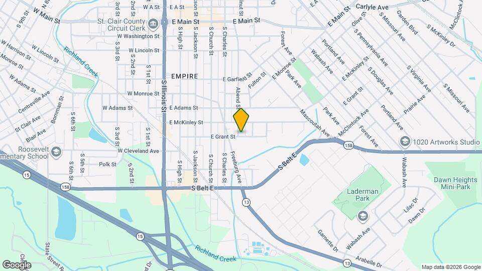 722 Abend St Map and Location Details