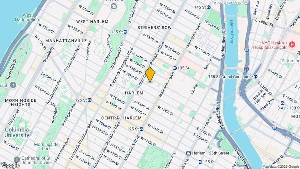 143 W 131st St Map and Location Details