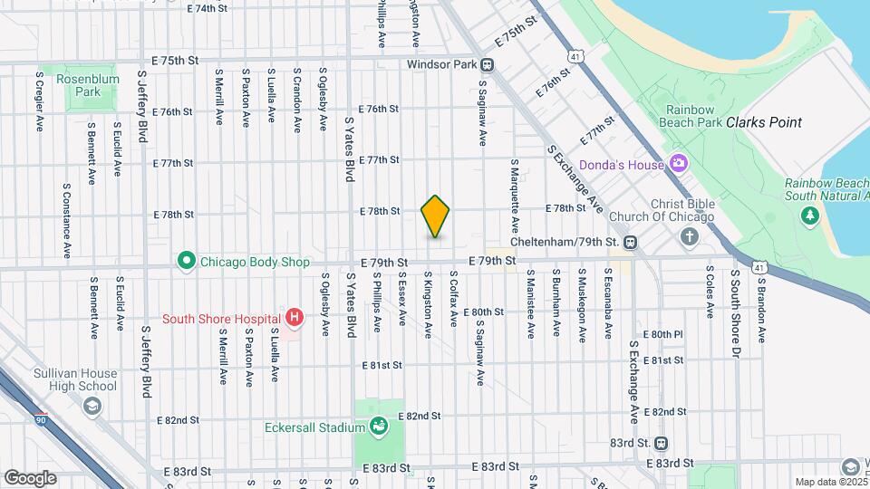 7839 S Kingston Ave Mapa y Detalles de la Ubicación