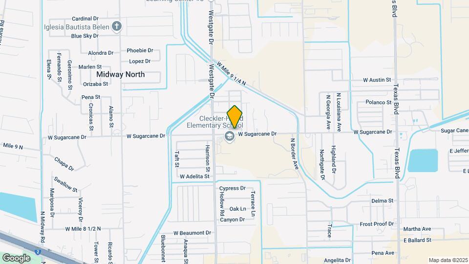 1520 W Sugar Cane Rd Map and Location Details