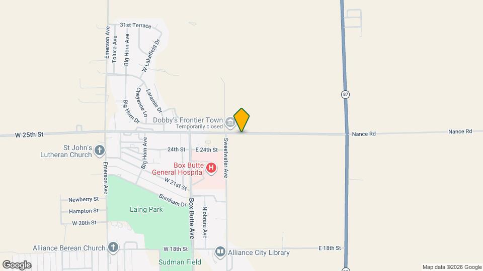 North Park Apartments Mapa y Detalles de la Ubicación