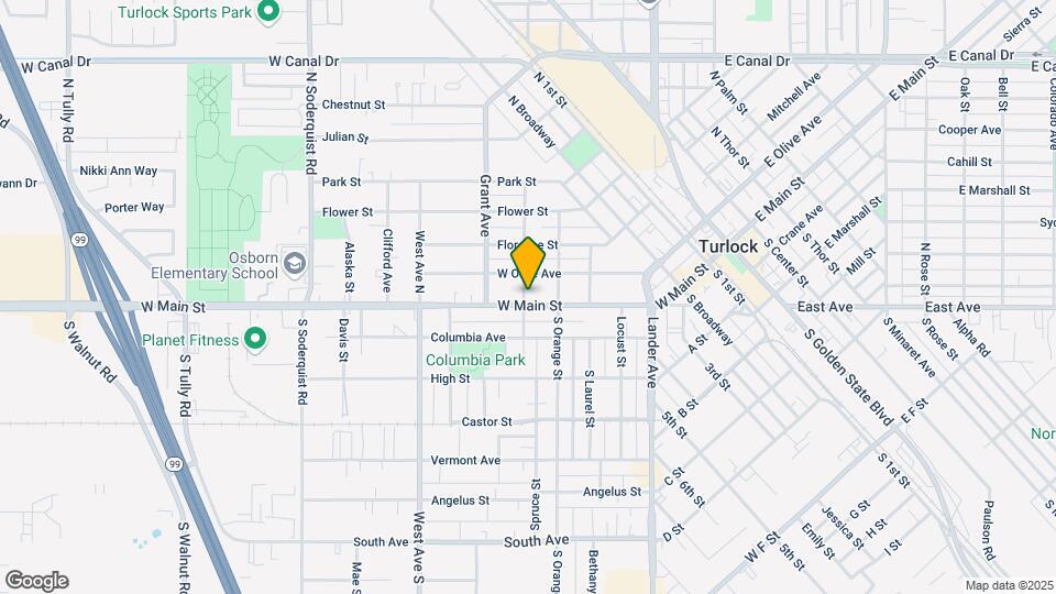 493 W Main St Map and Location Details