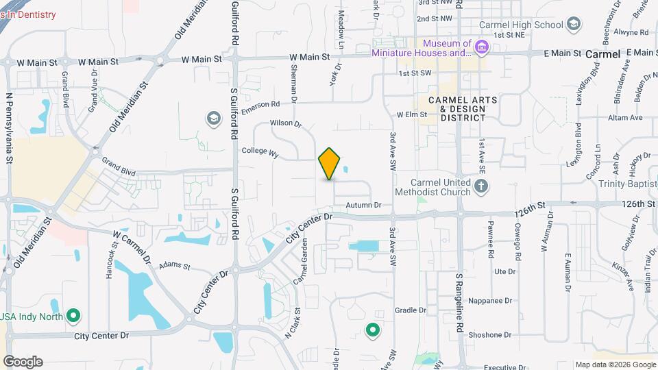 12656 Crescent Dr Map and Location Details