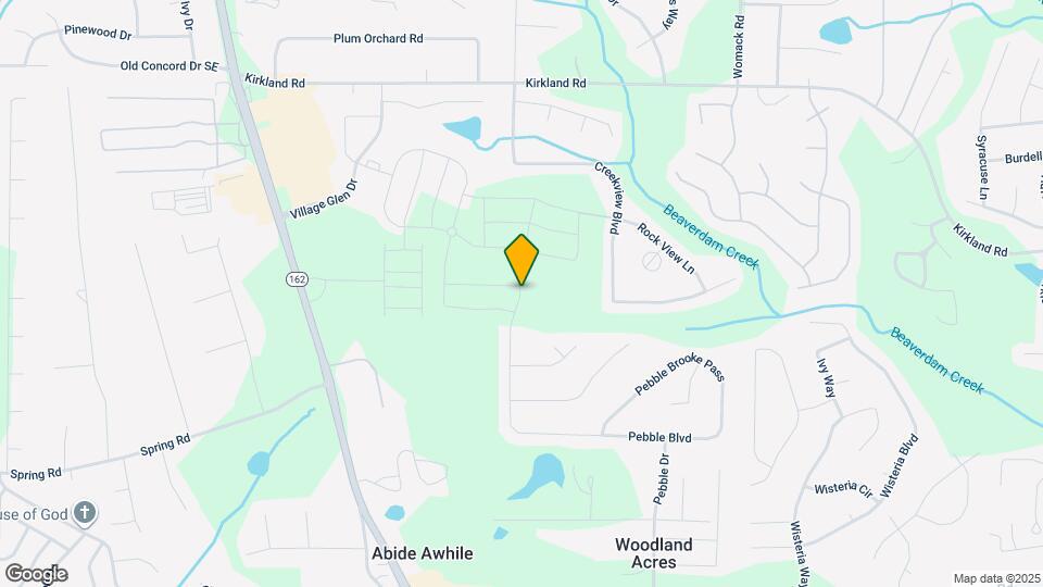 832 Pebble Blvd Map and Location Details