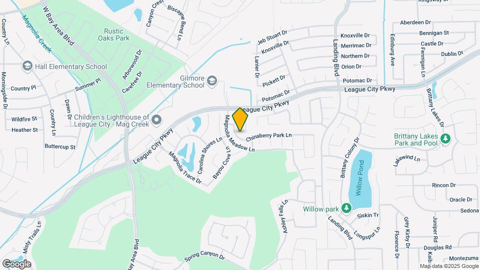 2812 Chinaberry Park Ln Map and Location Details