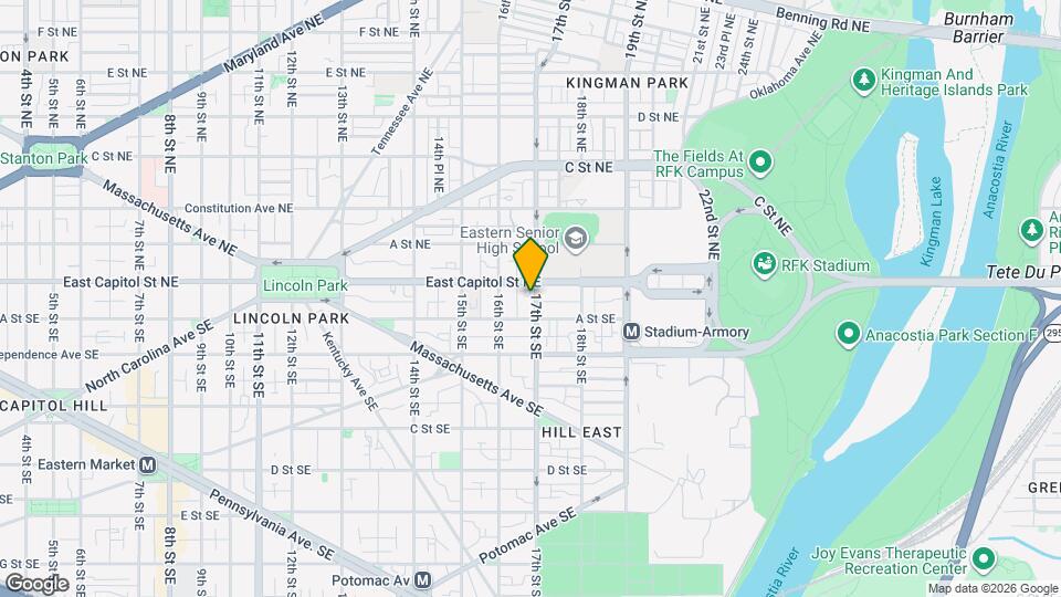 17 17th St SE Map and Location Details