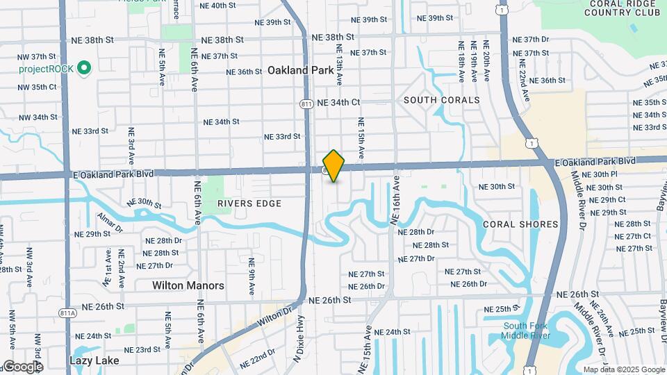 3075 NE 13th Ave Map and Location Details