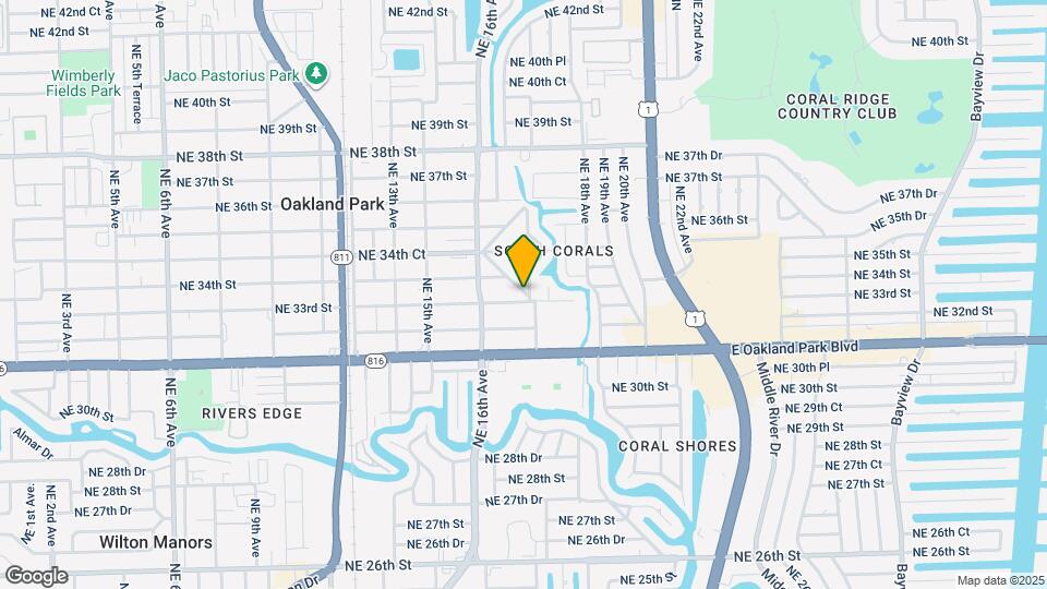 1690 NE 34th Ln, Unit 1690 Map and Location Details