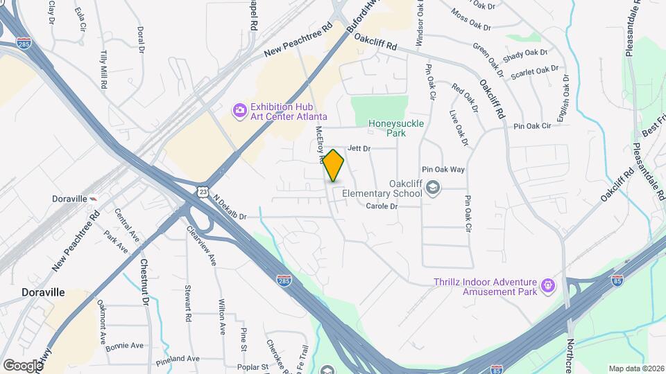 3792 Oxford Cir Map and Location Details