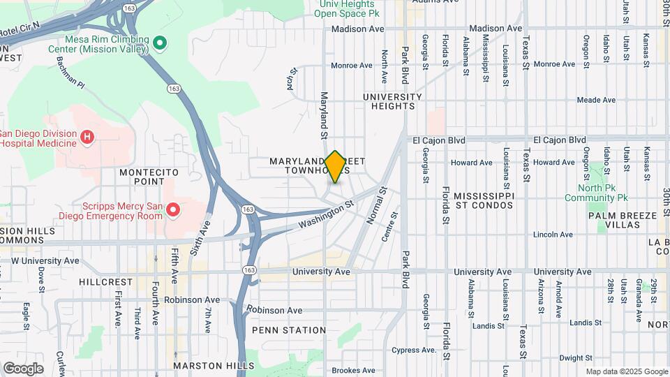 4133 Maryland St Mapa y Detalles de la Ubicación