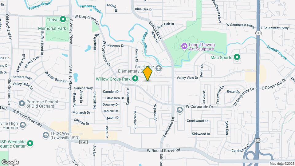 931 Royal Oaks Dr Map and Location Details