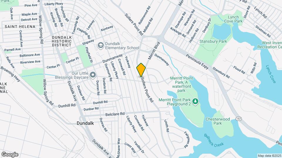 3010 Sollers Point Rd Mapa y Detalles de la Ubicación