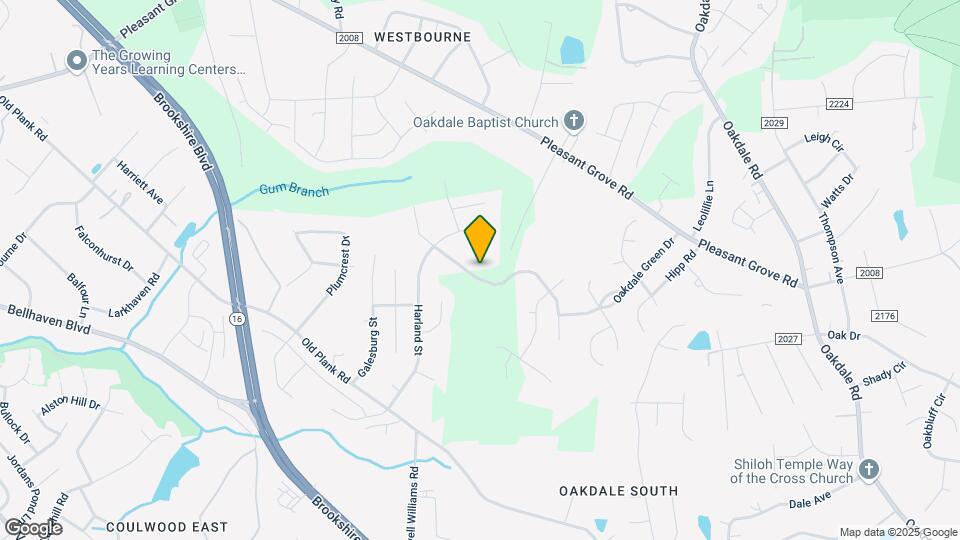 6930 Wandering Creek Dr Map and Location Details