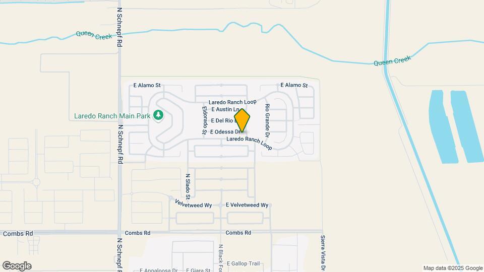 4413 E Odessa Dr Map and Location Details