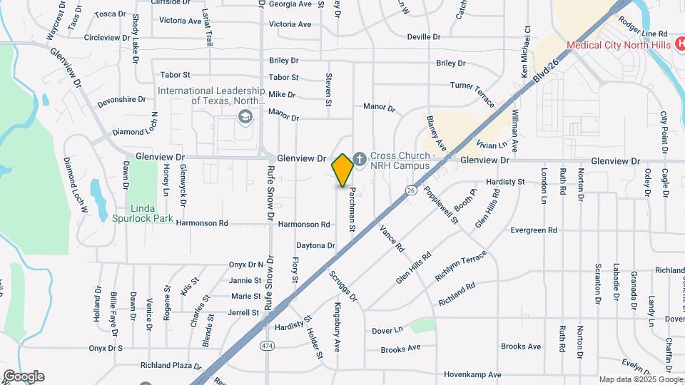 4004 Scruggs Dr Mapa y Detalles de la Ubicación