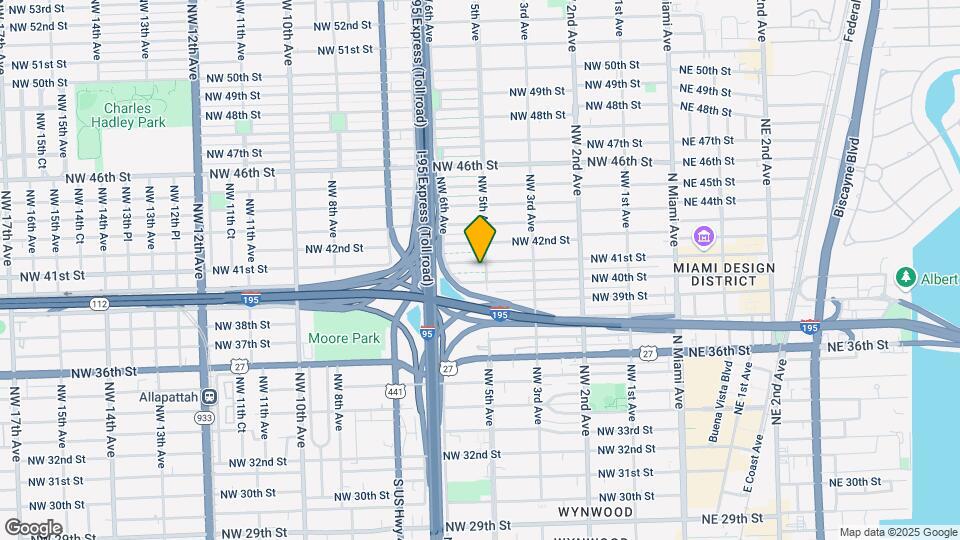 4024 NW 5th Ave Map and Location Details