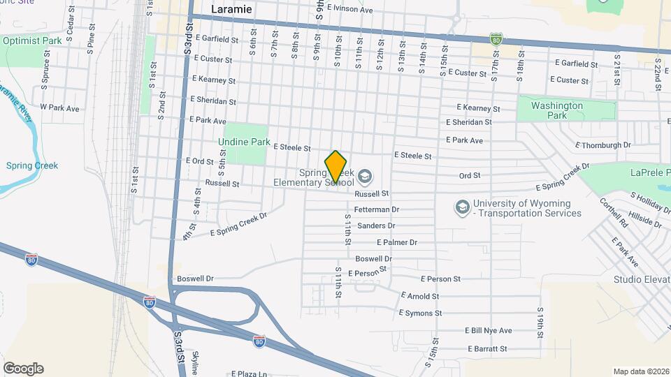 1007 Russell St Map and Location Details