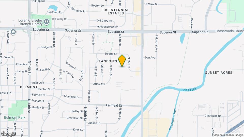 2405 City View Ct Map and Location Details