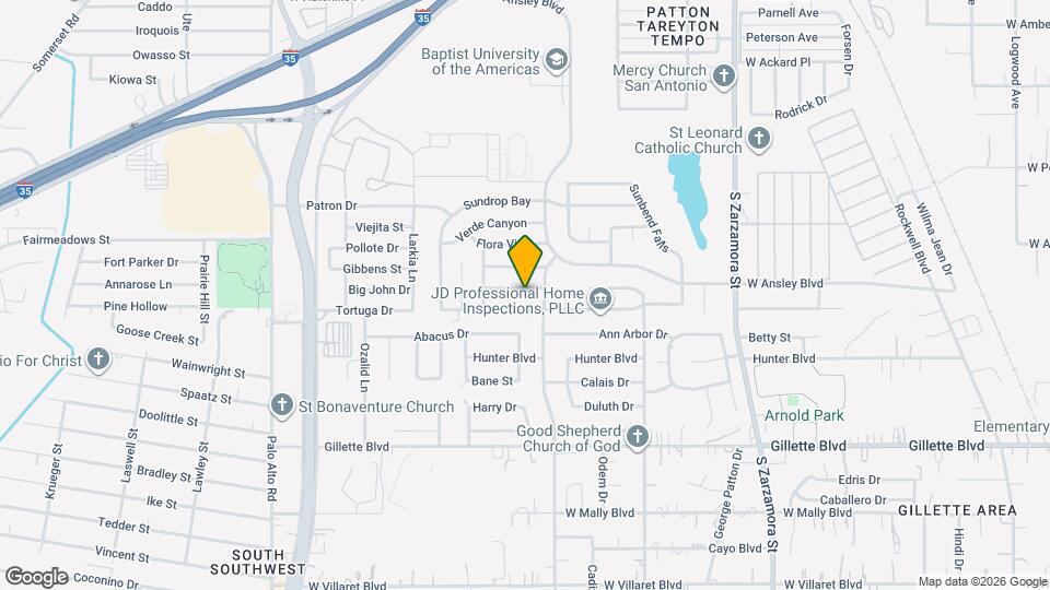 2118 Sunbird Pass Map and Location Details