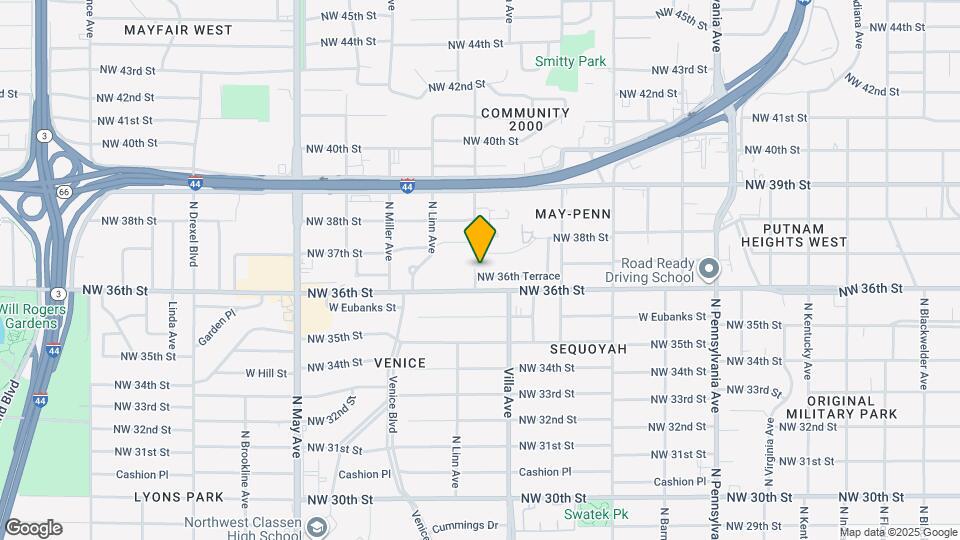 2469 NW 36th Terrace Map and Location Details