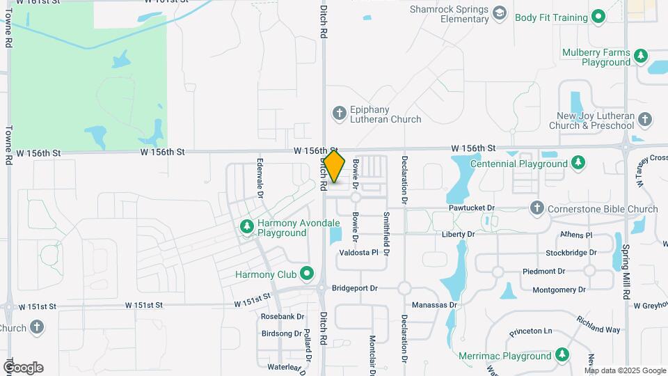 1355 Middlebury Dr Map and Location Details