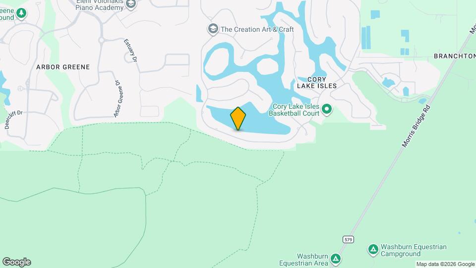 10541 Cory Lake Dr Map and Location Details