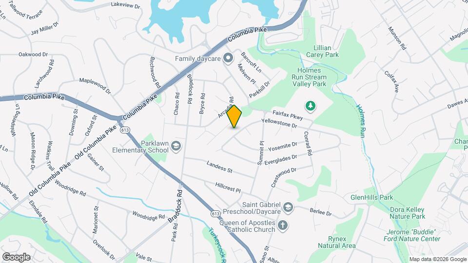 6306 Yellowstone Dr Map and Location Details