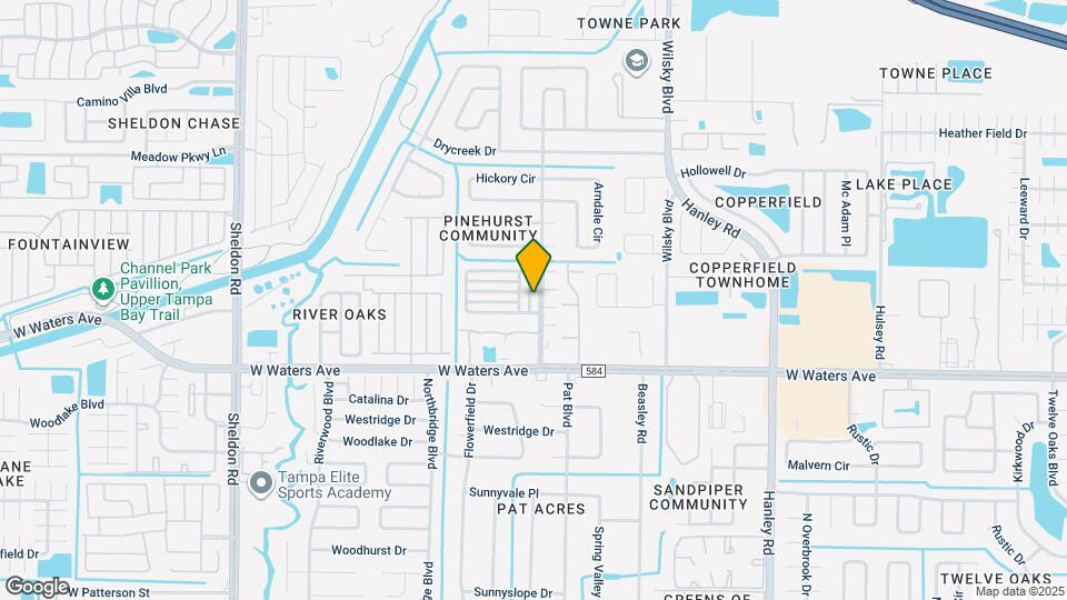 8508 Pinehurst Dr Map and Location Details