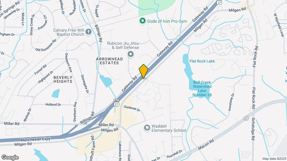 Chastain Properties Map and Location Details