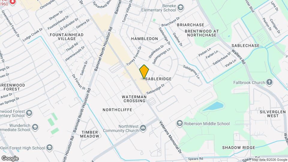 13607 Sable Ln Map and Location Details