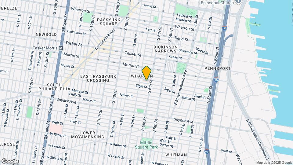 617 McClellan St Map and Location Details