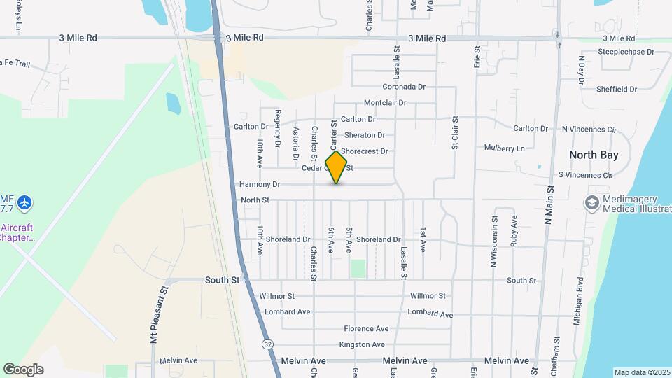 1231 Harmony Dr Mapa y Detalles de la Ubicación