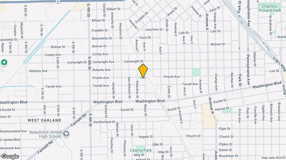 2810 Waco St Map and Location Details